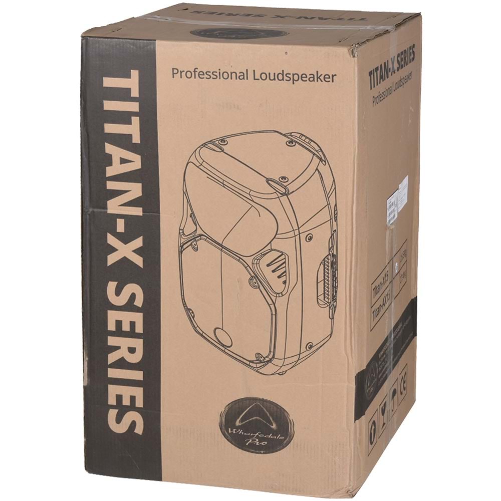 WHARFEDALE Titan 15 15'' 1600W Pasif Kabin Hoparlör TITAN-X15