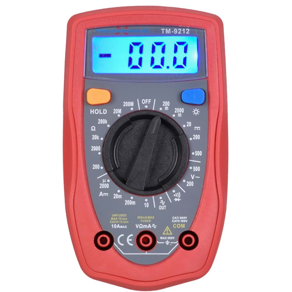 TECHNOMAX Digital Ölçü Aleti TM-9212