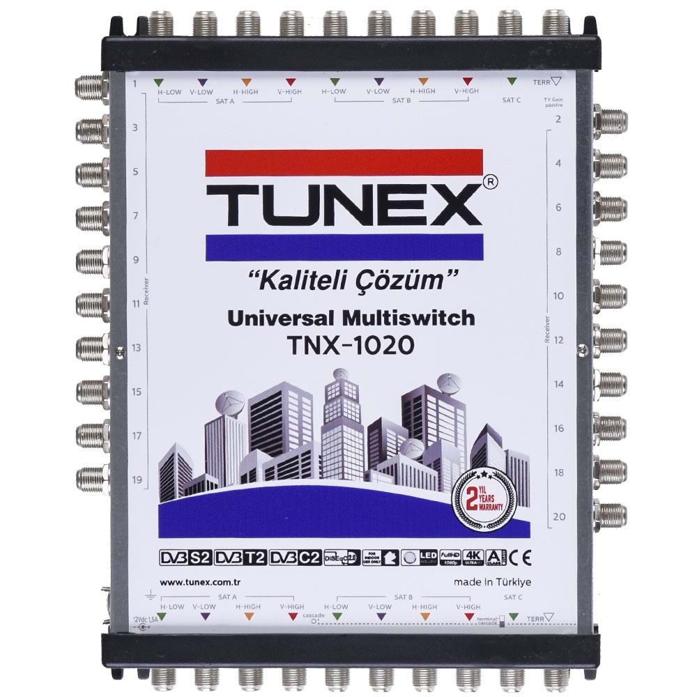 TUNEX 44105 Multiswich (Santral) TNX-1020 P