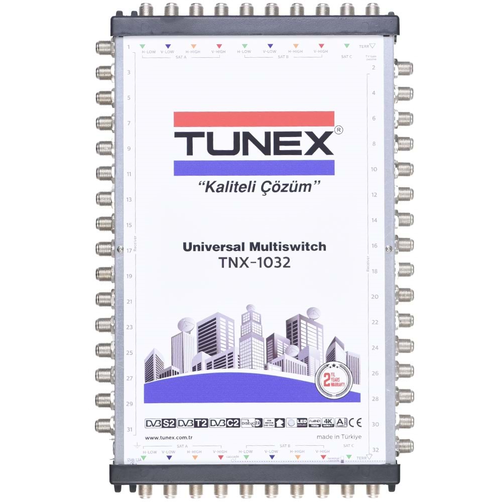 TUNEX 10-32 Multiswich (Santral) TNX-1032 P