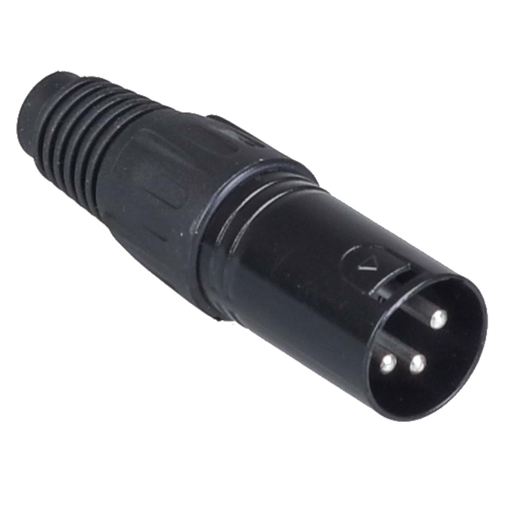 TUNEX Black Metal Xlr Canon ERKek Jak TNX-4813 BK