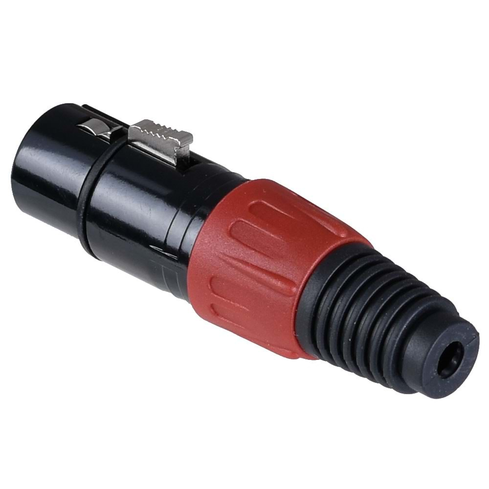 TUNEX Red Metal Xlr Canon Dişi Jak TNX-4814 RD