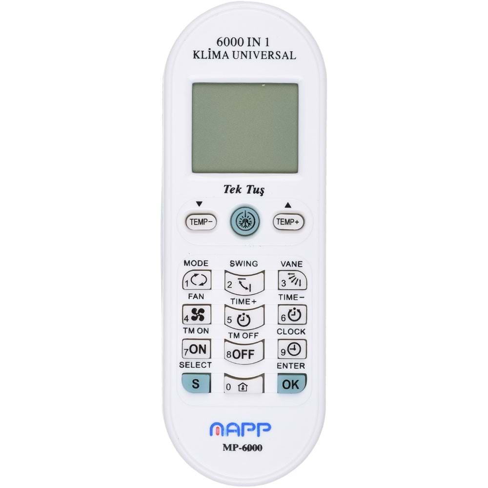 Klima Akıllı Kumanda (Mp-6000) TNX-K-4020