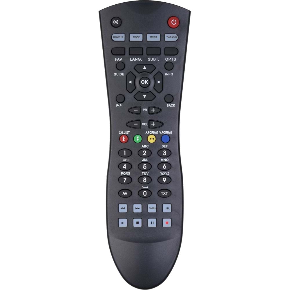DIGITURK 8001 8002 Vestel Kumanda (Kr-0086) TNX-R-5017