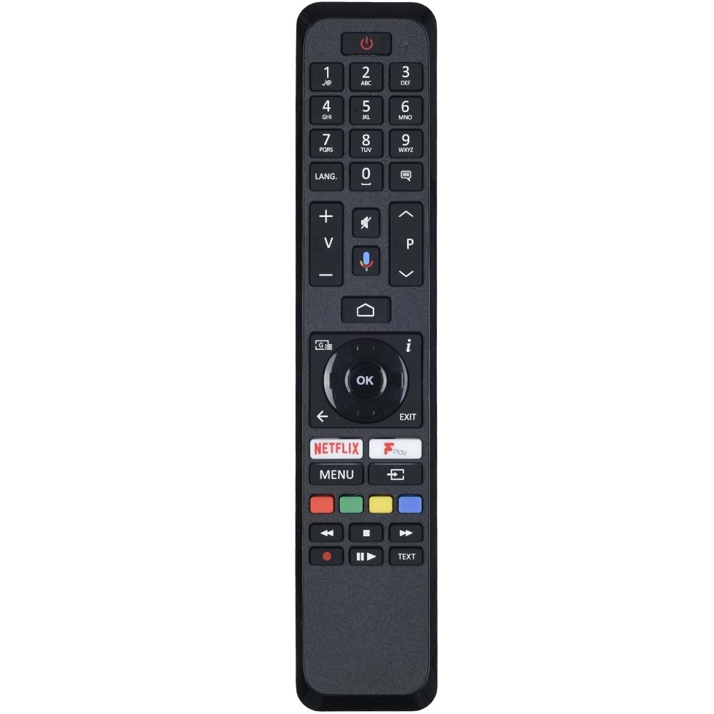 TUNEX Vestel Netflix Fpay Tuşlu Led Tv Kumanda Ses Komutlu TR-203