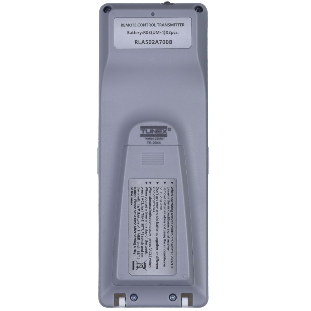 TUNEX Mitsubishi RLA-502A700S Klima Kumandası TR-2044