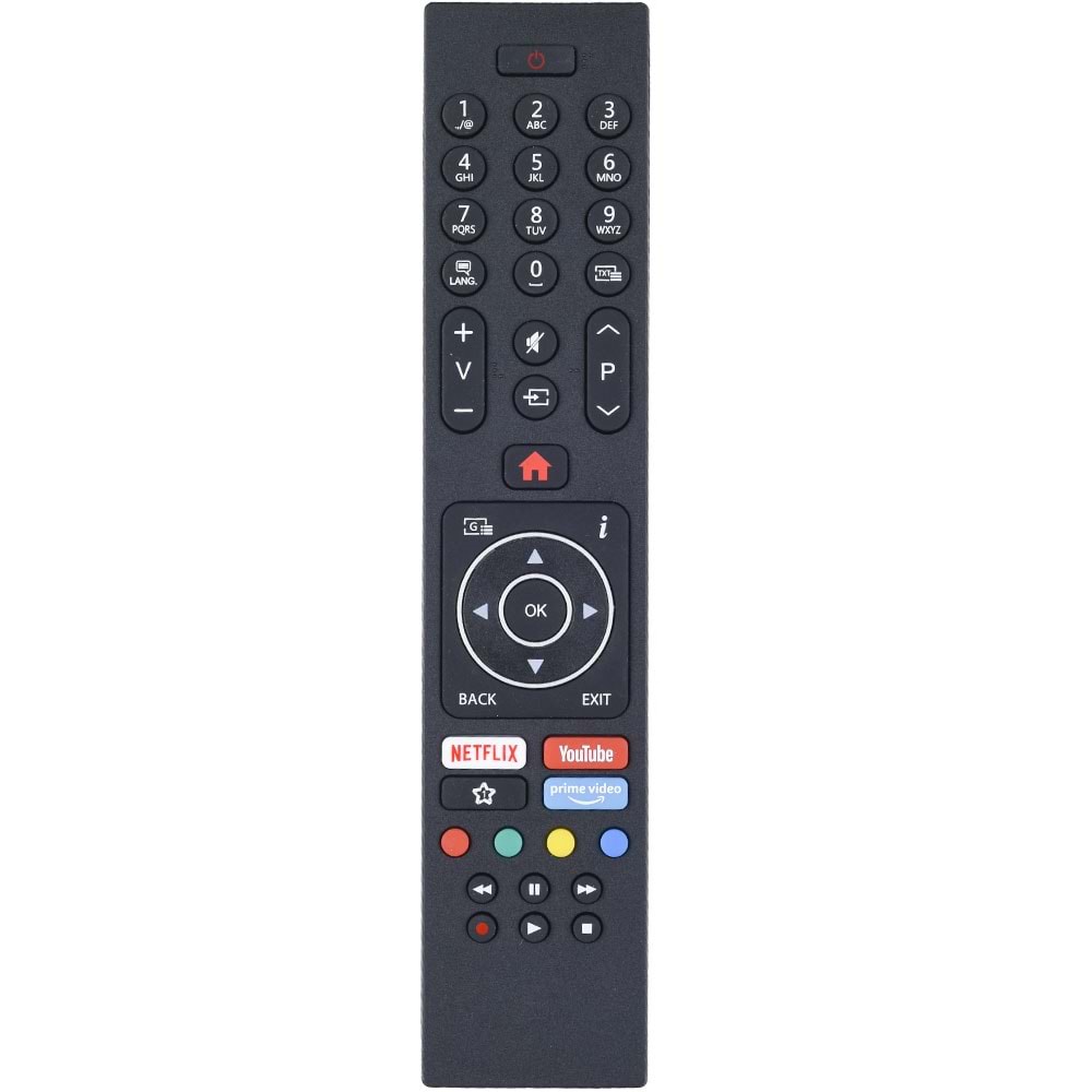 TUNEX Vestel Netflix Youtube Prime Video Tuşlu Led Tv Kumanda TR-209