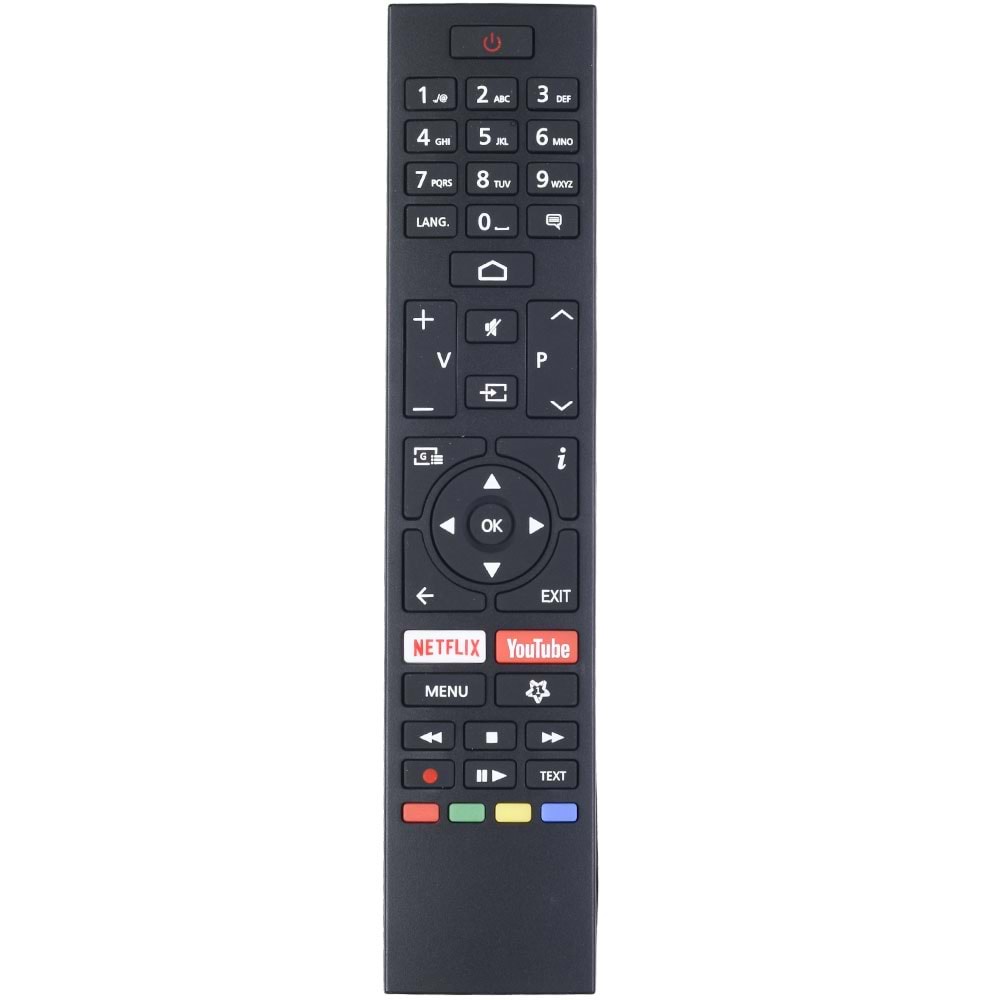 TUNEX Vestel Netflix Youtube Tuşlu Led Tv Kumanda TR-216