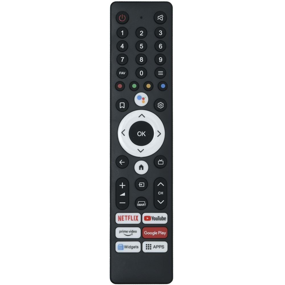 TUNEX Arçelik Beko APPS-WIDGETS Tuşlu TV Kumanda TR-316