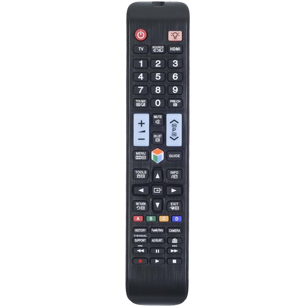 TUNEX Samsung Source HDMI Tuşlu Işıklı Led Tv Kumanda TR-401