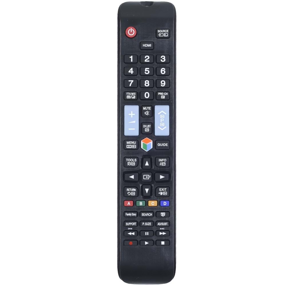 TUNEX Samsung Source HDMI 3D Tuşlu Led Tv Kumanda TR-402