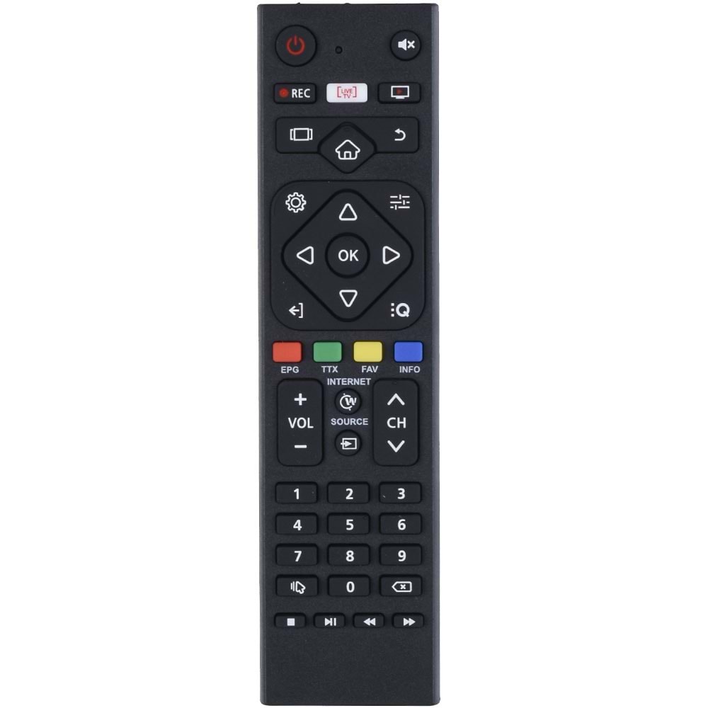 TUNEX Sunny Hi-Level Live TV tuşlu Led Tv Kumandası TR-833