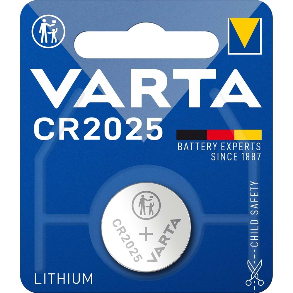 VARTA CR-2025 Lityum Para Pil VCR-2025