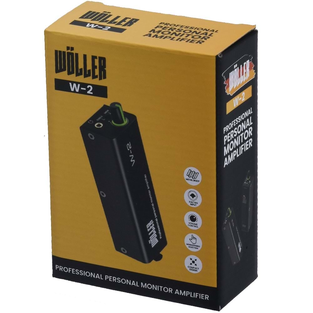 WÖLLER Monitör Kulaklık Amplifikatörü W-2