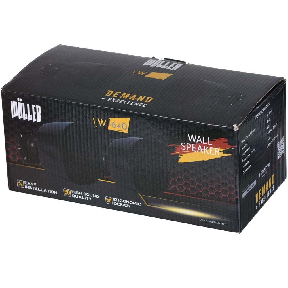 WÖLLER 50W 8 Cm Sütun Hoparlörü W-640