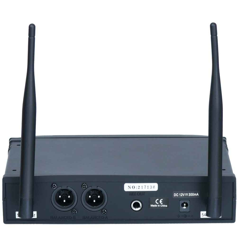 WÖLLER Uhf 2 Yaka Kablosuz Mikrofon W-920 YY