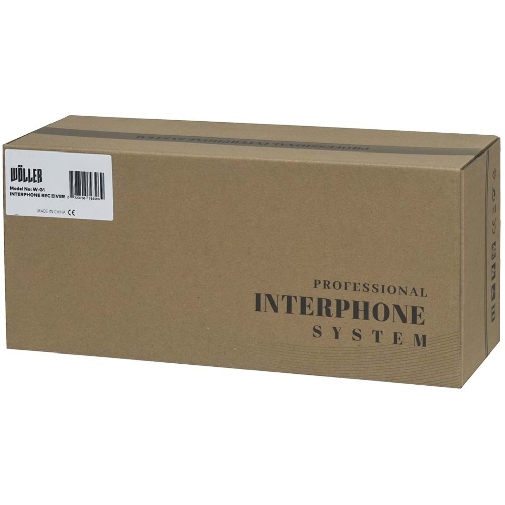 WÖLLER Çift Yönlü İntercom Gişe Mikrofonu W-G1