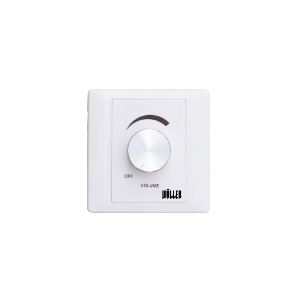 WÖLLER 10W Sıva Altı Duvar Tipi Volüm Kontrol WC-03