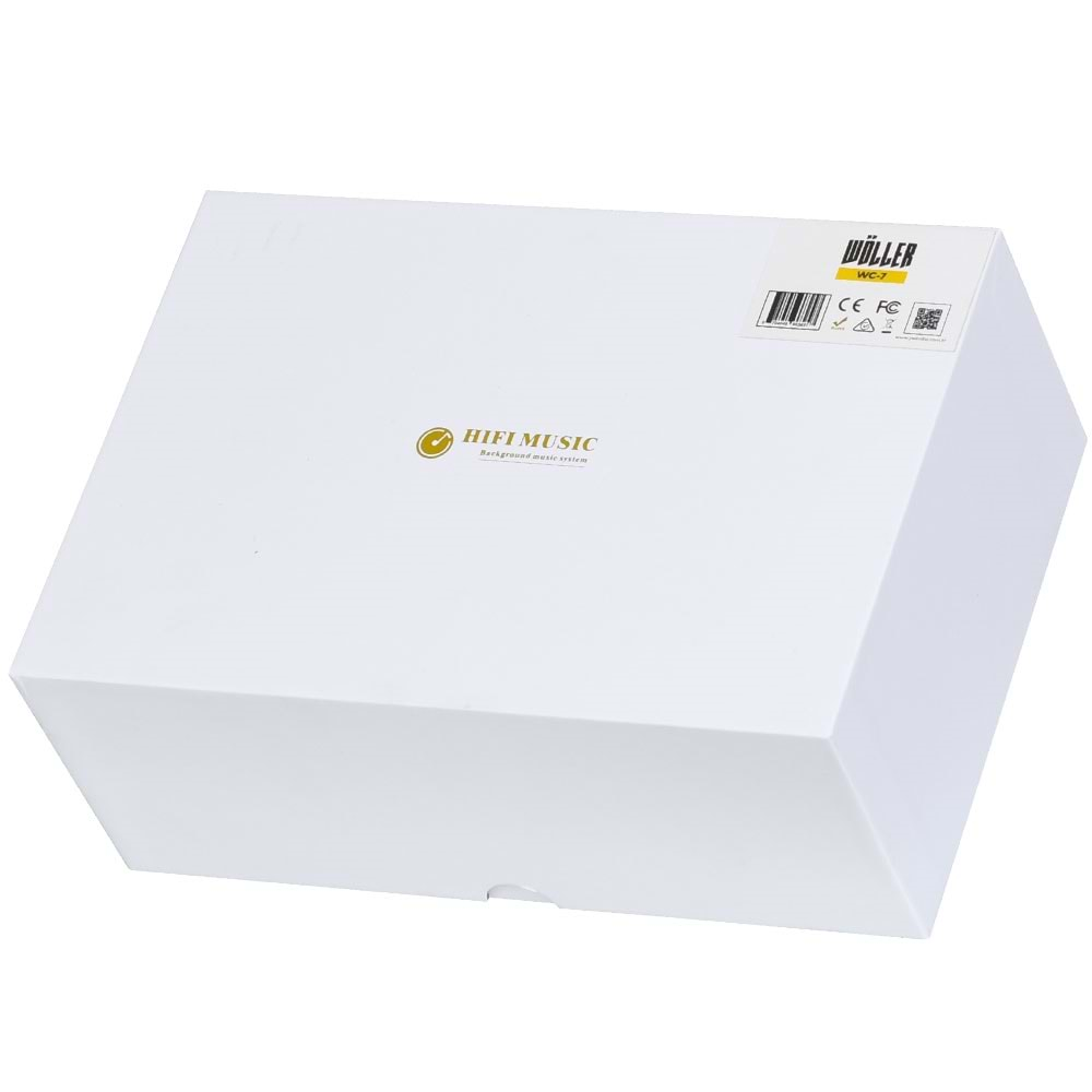 WÖLLER 7 8*25W 32 Gb Wi-Fi Btt-App Duvar Amfi Ünitesi WC-07