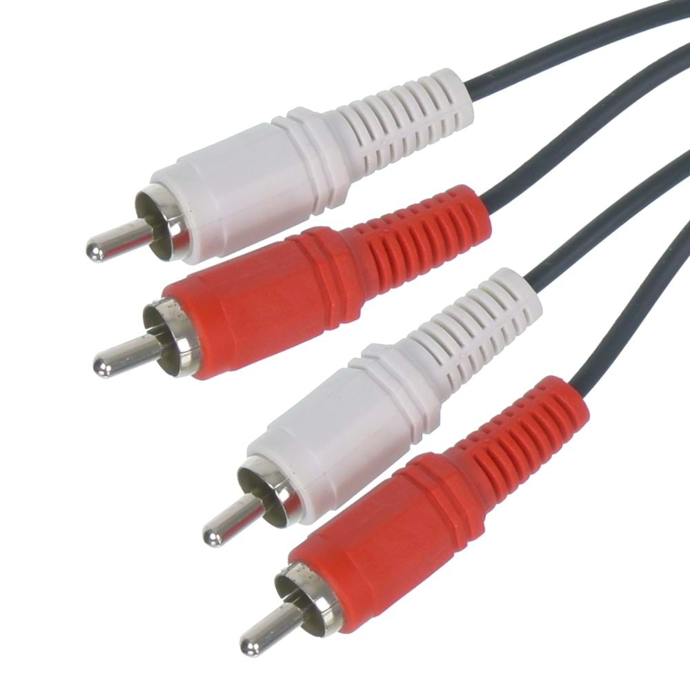 TUNEX 2Rca Erkek 2Rca Erkek 15 Mt Kablo WM-1097-15