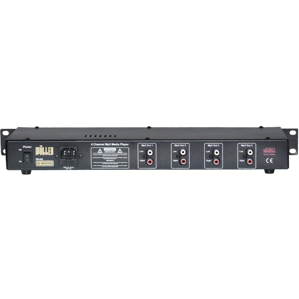 WÖLLER 4 Kanal Mp3 Modül WP-4000
