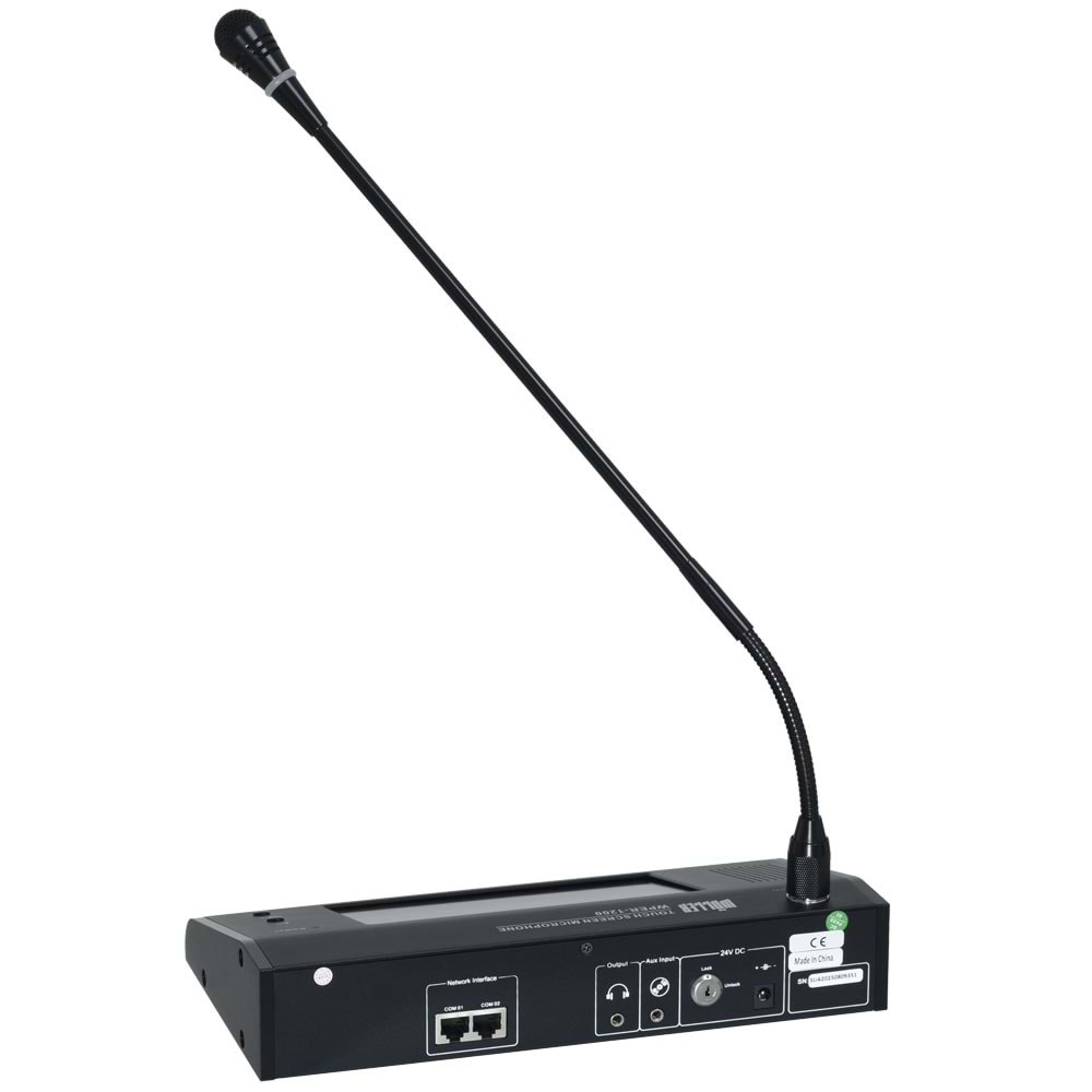 WÖLLER EN54 12 Bölgeli Acil Anons Mikrofonu WPER-1200