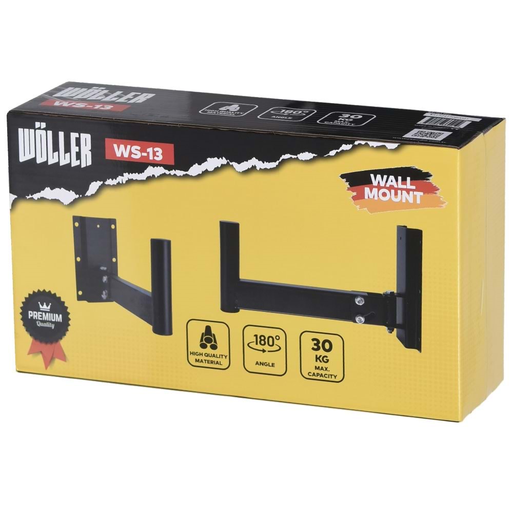 WÖLLER 12'' Duvar Kolon Sehpası WS-13