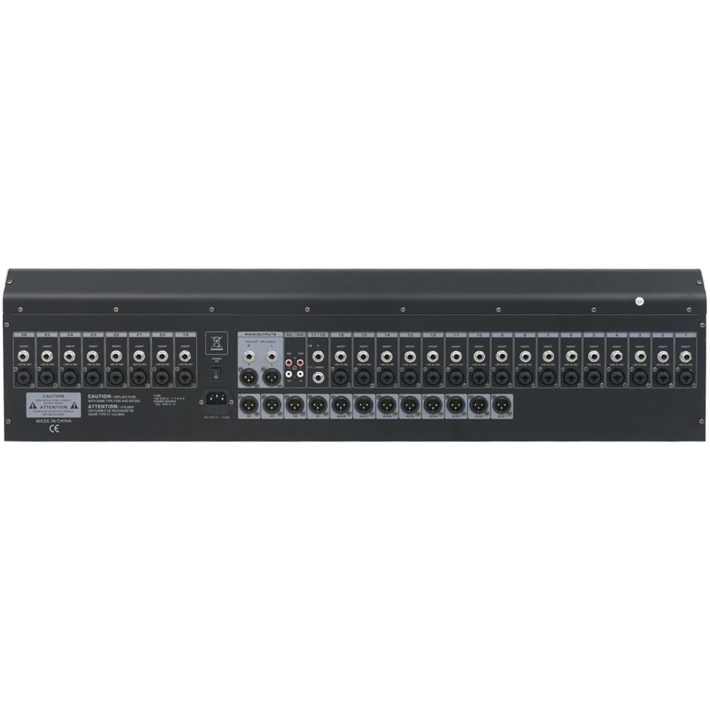 WÖLLER 24 Kanal 8 Aux 99 DSP USB Bluetooth Deck Mixer WURZ-24