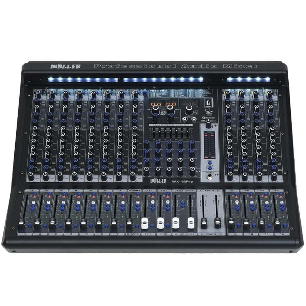 WÖLLER 12 Kanal Deck Mixer WX-12 PRO