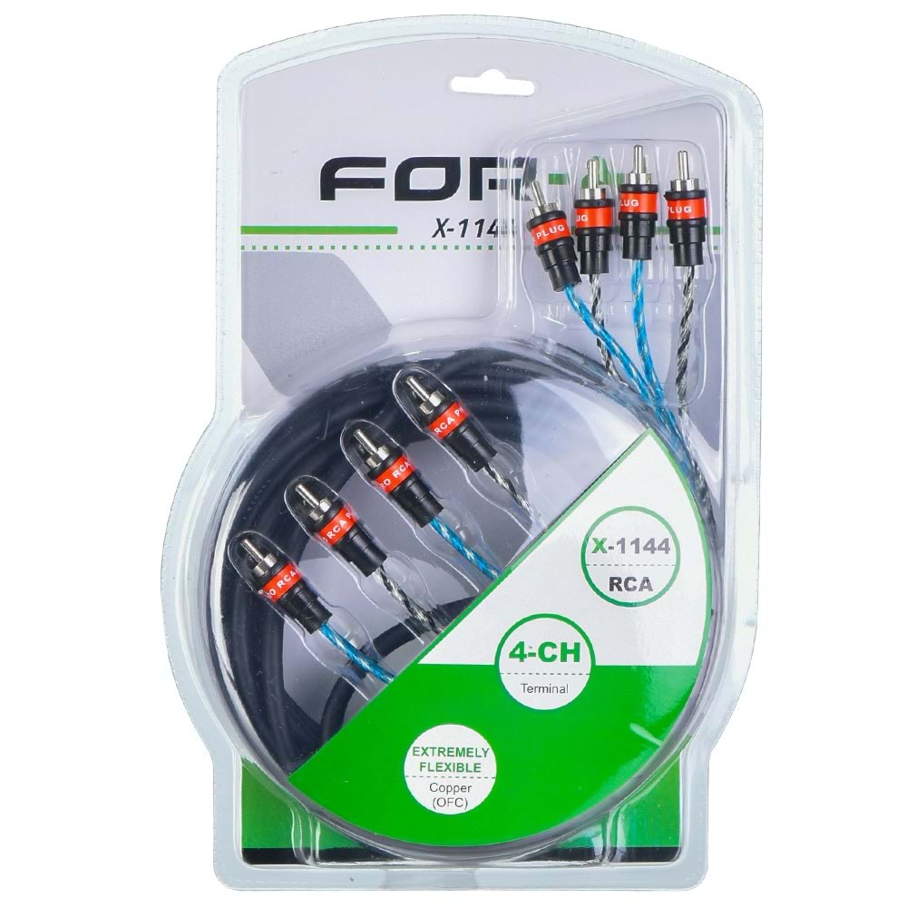 FOR-X 4Rca Erkek 4Rca Erkek Kablo X-1144