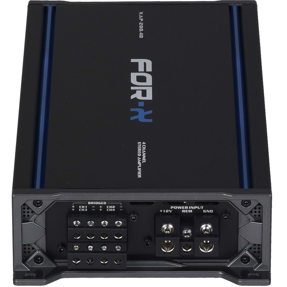 FOR-X 4 Kanal 4X200W D Clas Oto Amfi XAP-200,4 D