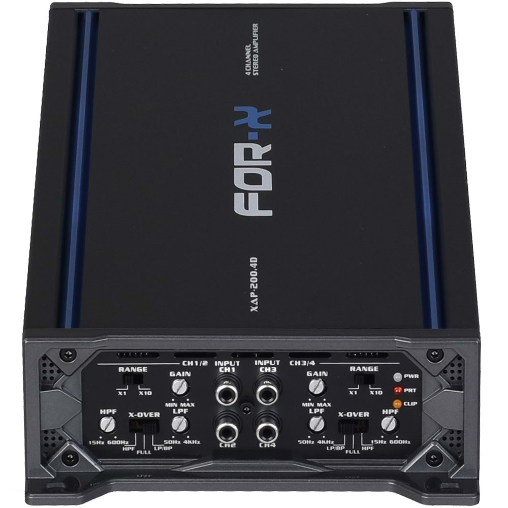 FOR-X 4 Kanal 4X200W D Clas Oto Amfi XAP-200,4 D