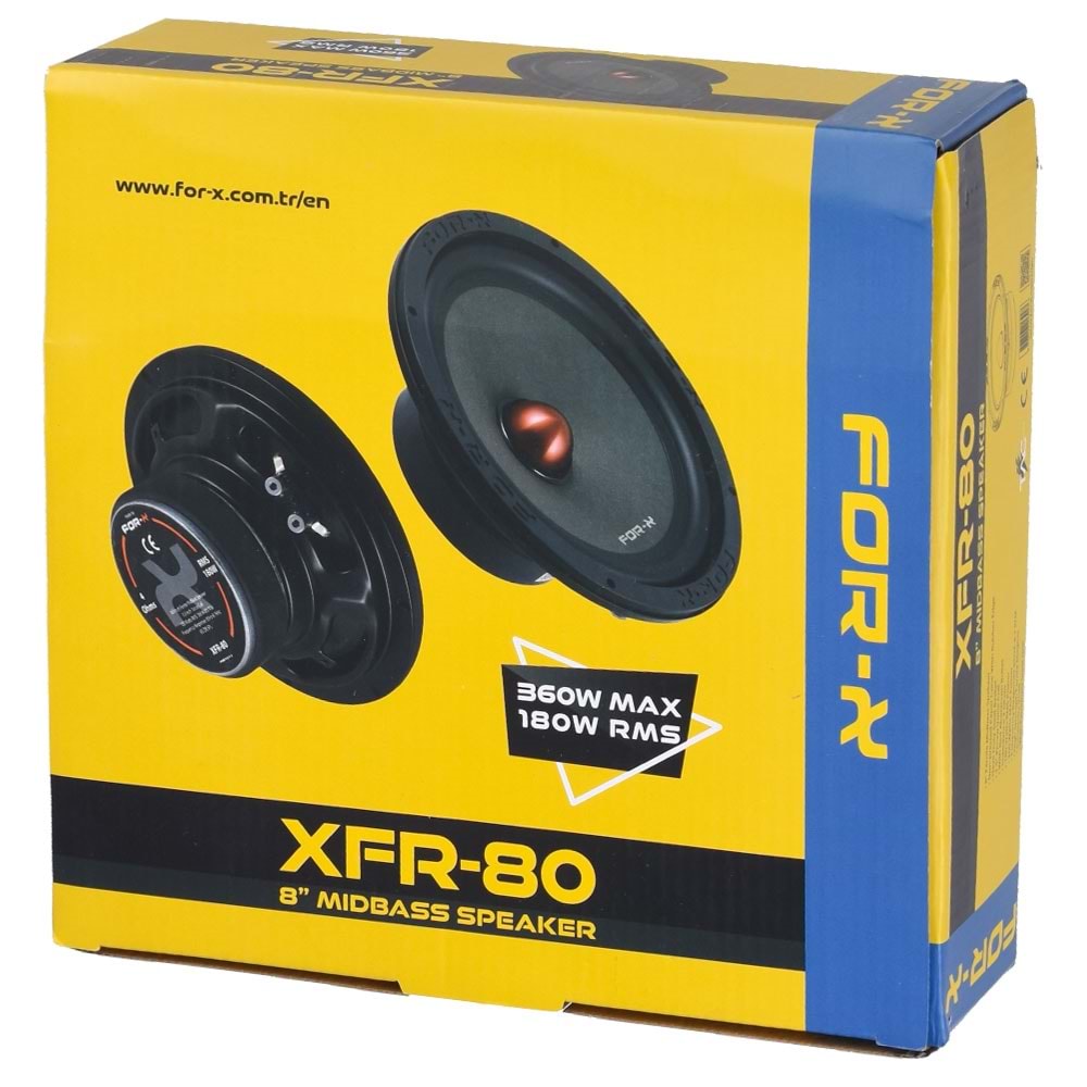 FOR-X 20 Cm 360W Midrange XFR-80