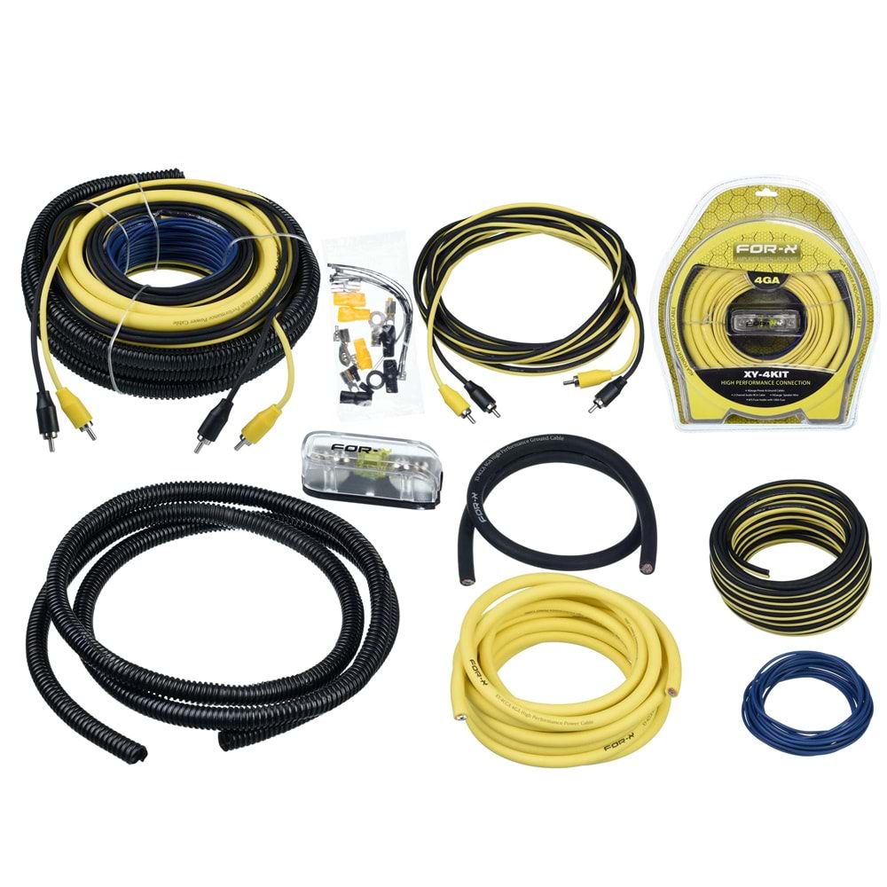 FOR-X 4 Ga Kablo Seti XY-4 KİT