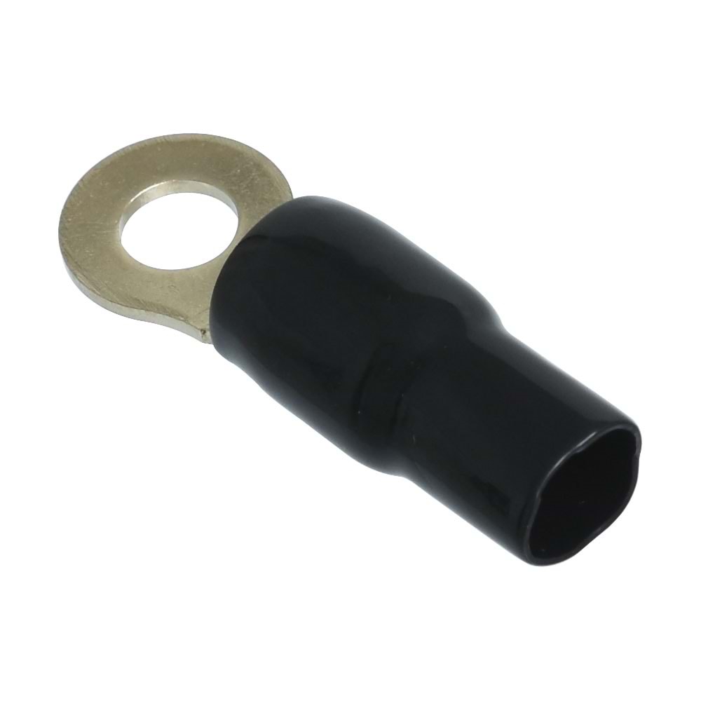 FOR-X 4 GA 20 Adet Siyah Yuvarlak İzoleli Kablo Yüksüğü XYU-48B