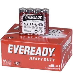 EVEREADY AA Kalem Pil 4 Lü Shirink 370812