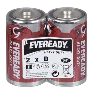 EVEREADY Dr-20 Büyük Boy Pil 2 Li Shirink 370836