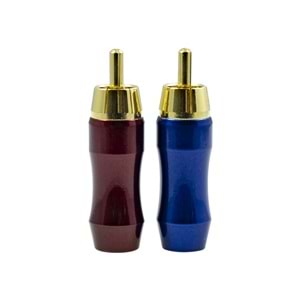 FOR-X Metal RCA Erkek Jak 2 li Paket AK-XX-99
