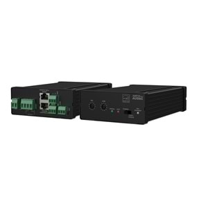 AUDAC Web Based Mini Stereo Amplifier 2 x 15W 4 OHM 4 LINE + MIC + RS232 AMP523 MK2
