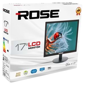 ROSE 17 12-220V Lcd Monitör CM-117