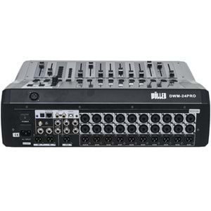 WÖLLER 24 Kanal Digital 20 Mono 2 stereo Kanal 10 Aux Mixer DWM-24 PRO