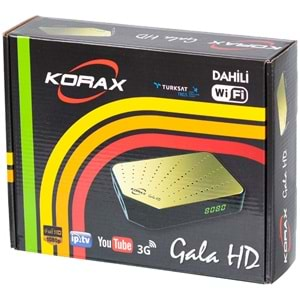 KORAX Gala Wifi Li Mini Hd Uydu Alıcısı GALA