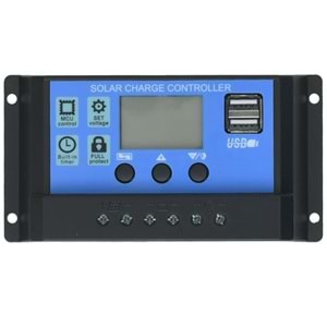 HIGHTEK 12-24V 10A Solar Şarj Kontrol HT-10