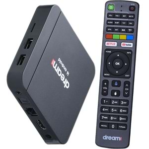 DREAMSTAR 4Gb Ram -64Gb Hafıza Androıd 12 Tv Box İ-6 4-64