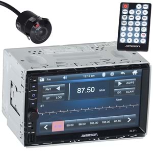 JAMESON 7'' Usb-Sd-Fm-Bt Double Teyp JS-311 BT