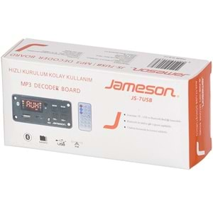 JAMESON Usb-Sd+Bt Mp3 Board JS-7 USB