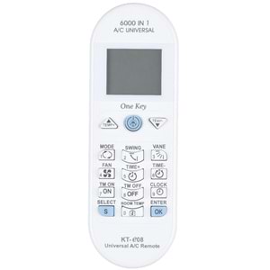 TUNEX 6000 İn 1 Akıllı Klima Kumanda KT-E08