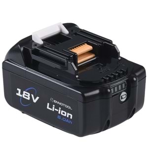 ENNOTOOL 18V 6 Ah Makita Bl1830 Matkap Bataryası A60218003 MAKİTA-BL1830