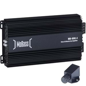 MOBASS 4 Kanal 800W Amfi MB-800.4