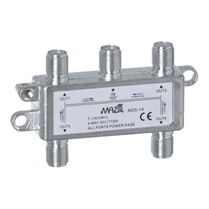 MAZA 1-4 5-2400 Mhz Splitter MZS-14